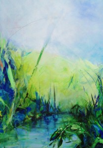 "Laguna"- Acryil - 70x100 - € 695,-            